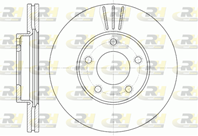 Диск торм пер вент Mazda 3 /03-