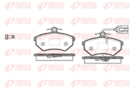 Колодки дисковые audi 80/100/a4 перед >00