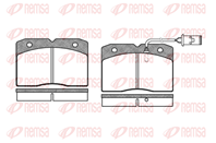 Колодки тормозные дисковые передние 021122 от производителя REMSA