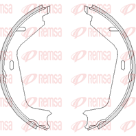 Колодки барабанного ручника 472600 от производителя REMSA