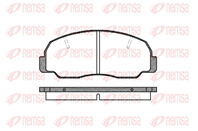 178 10 FDB532D3015-01 !колодки дисковые п. Mazda B 1.8/2.0 81-85  Daihatsu Rocky 2.8TD 91-96