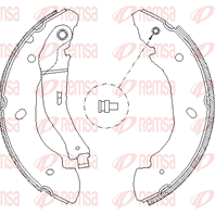 4107.00_=FSB596 !колодки барабанные\ Ford Transit 2.0Di-2.4Di диск 15" 00&gt