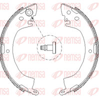 Барабанные тормозные колодки 412200 от производителя REMSA