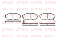 323 02_=572309B=222612 !колодки дисковые п. Honda Accord 2.0 16V 86-90/Prelude 2.0 16V 87-92