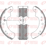 Барабанные тормозные колодки 411200 от фирмы REMSA