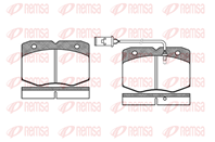 Колодки тормозные дисковые передние 043502 от фирмы REMSA