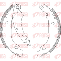 Барабанные тормозные колодки 407400 от компании REMSA