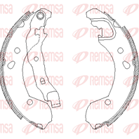 Барабанные тормозные колодки 416800 от производителя REMSA