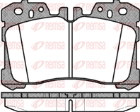 1320 00_[0446550260] !колодки дисковые п.\ Lexus LS460/LS600h 07&gt