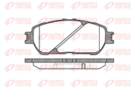 898 00_!колодки дисковые п.\ Lexus ES 250/300/300 24V USA model 98&gt