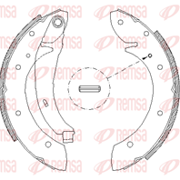 4396.02 599sbs407 102-sx !колодки барабанные renault espace 2.0i/3.0i/1.9dti/2.2td без abs 96-02