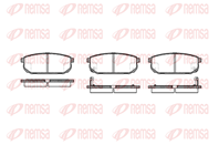1042 02_=D11133M-01 !колодки дисковые з.\ Kia Sorento 2.4i/3.5i/2.5CRDi 02-03
