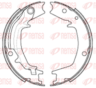 Колодки барабанного ручника 423500 от фирмы REMSA