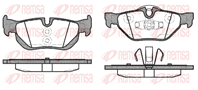 1145 10_=GDB1626=FDB1807 [34216774692] !колодки дисковые з.\ BMW E87/E82/E88/X1 2.0i/3.0i/2.0D 04&gt