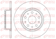 6457.00 диск тормозной задний! Alfa Romeo 166 Lancia Kappa 2.0-3.0 94&gt