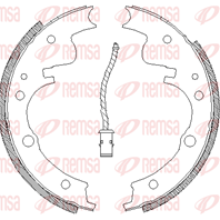 Барабанные колодки с датчиком износа 410401 от производителя REMSA