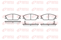 224 02_=224 00=FDB435=572269B !колодки дисковые п.\ Honda Accord 1.6/1.8 83-85, Hyundai Pony 90-95