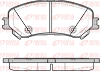 131820_колодки дисковые п.! Renault Espace V 15&gt