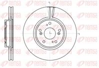 61218.10_диск тормозной передний!\ Honda Accord 2.0/2.4/2.2i-CTDi 03&gt