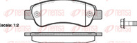1238 00_[425360] !колодки дисковые з.\ Citroen Jumper 2.2HDi 06&gt