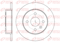 6570.00_диск тормозной задний!\ Opel Astra 1.2-2.0Di 98&gt