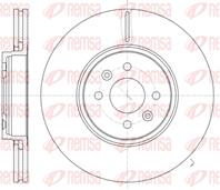 61049.10_диск тормозной передний! Renault Scenic/