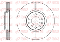 6729.10_диск тормозной передний! Opel Astra  Saab