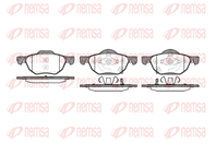 1068 02_=D5125M-01=FDB1704 [45022SEAE01] !колодки дисковые п.\ Honda Accord VIII all 03&gt