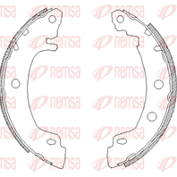 Барабанные тормозные колодки 441600 от производителя REMSA