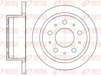 61057.00_диск тормозной задний!\ Fiat Ducato,Citroen Jumper 2.2D/2.3D/3.0HDi 06&gt