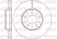 6619.10_диск тормозной передний! 15" wheel\Volvo C70-V70 2.0-2.5TDi 98&gt