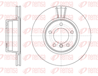 6653.10_диск тормозной передний! BMW E60/E61 2.0/2.5/2.5D M54/M57 03&gt