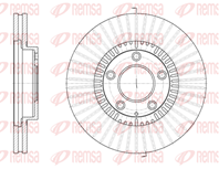 6898.10 диск тормозной передний! Mazda MPV II 2.0/2.3/2.0Di 00&gt