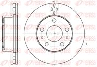 61016.10_диск тормозной передний!\ Fiat Ducato,Peugeot Boxer 2.2D/HDi/2.3D/3.0HDi 06&gt