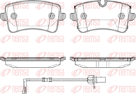 1343 20_[4H0698451C] !колодки дисковые з.\ Audi A8 4.2FSI/TDI 09&gt