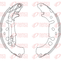 Барабанные тормозные колодки 419200 от производителя REMSA