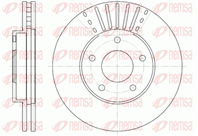 6681.10_диск тормозной передний!\ Nissan Almera/Primera 1.6-2.0/2.2D 00&gt