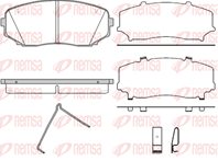 1267 02 [l2y63323z] !колодки дисковые п. mazda cx-7 mzr disi turbo 07&gt