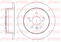 6908.00_диск тормозной задний! Toyota Camry 2.2-3.0 91&gt