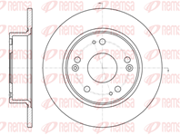 6984.00_диск тормозной задний!\ Honda Accord 2.0/2.4/2.2CTDi 03&gt