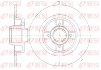 6698.00_диск тормозной задний!\ Renault Megane Grandtour/Scenic 1.4-2.0/1.9DTi 99&gt