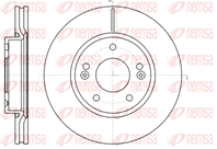 61208.10_диск тормозной передний! Kia Ceed  Hyund