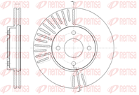 61467.10_диск тормозной передний! вентилир. nissan micra 1.2 10&gt