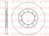 61201.00_диск тормозной задний! Ford Transit 2.2TDCi/2.4TDCi 06&gt