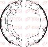 Барабанные тормозные колодки 424400 от компании REMSA