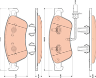 GDB1811_[4E4698151A] !колодки дисковые п. Audi A8 2.0-3.2FSi/6.0 W12/3.0-4.2TDi