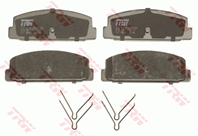 [GDB3311] TRW Колодки тормозные TRW Mazda 6 02  задние [GDB3311] комплект на ось