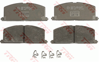 TRW GDB323 Колодки торм пер CAMRY/COROLLA(572255J)