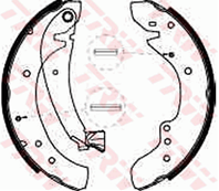 Барабанные тормозные колодки GS8545 от производителя TRW