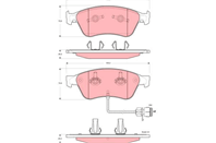 GDB1598_=1056 12=FDB1832 [4D0698151AB] !колодки дисковые п. Audi A8 4.2i 99-02